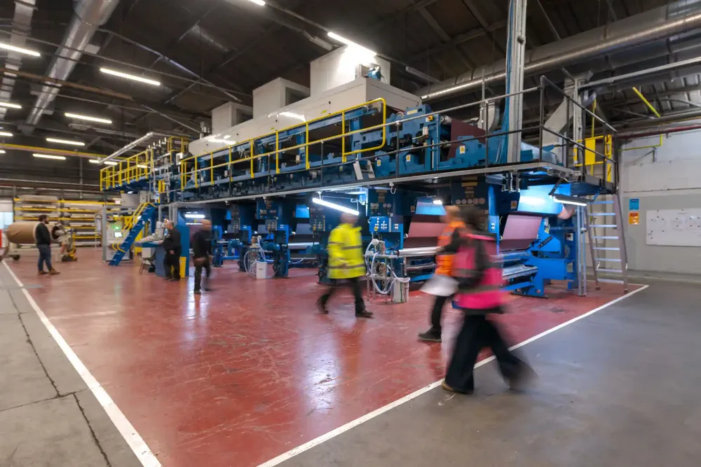 Inside Amblas factory 