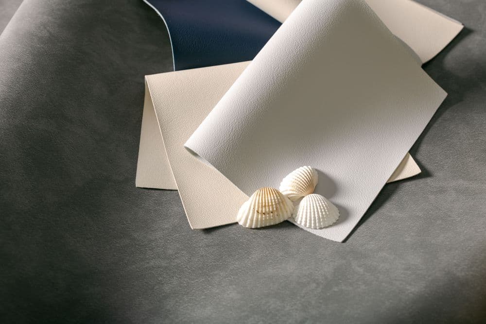 Fabric with shells