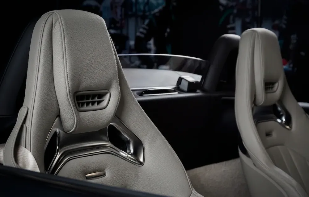 Ambla Contract Fabrics - Richmond Frost - Sports Car Seats