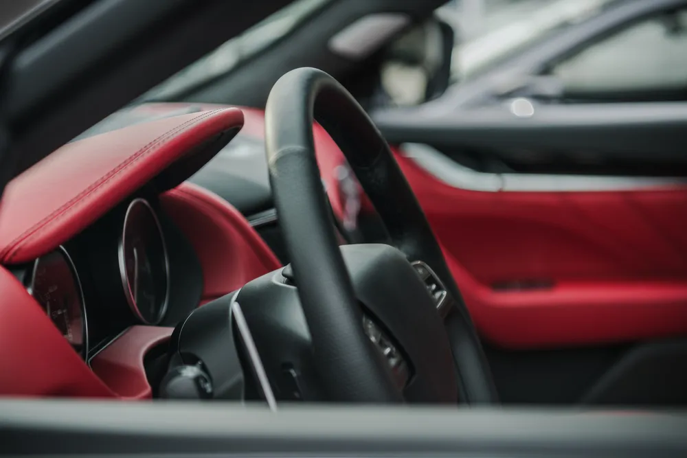 Ambla Contract Fabrics - Richmond Rosehip - Car Interior Upholstery