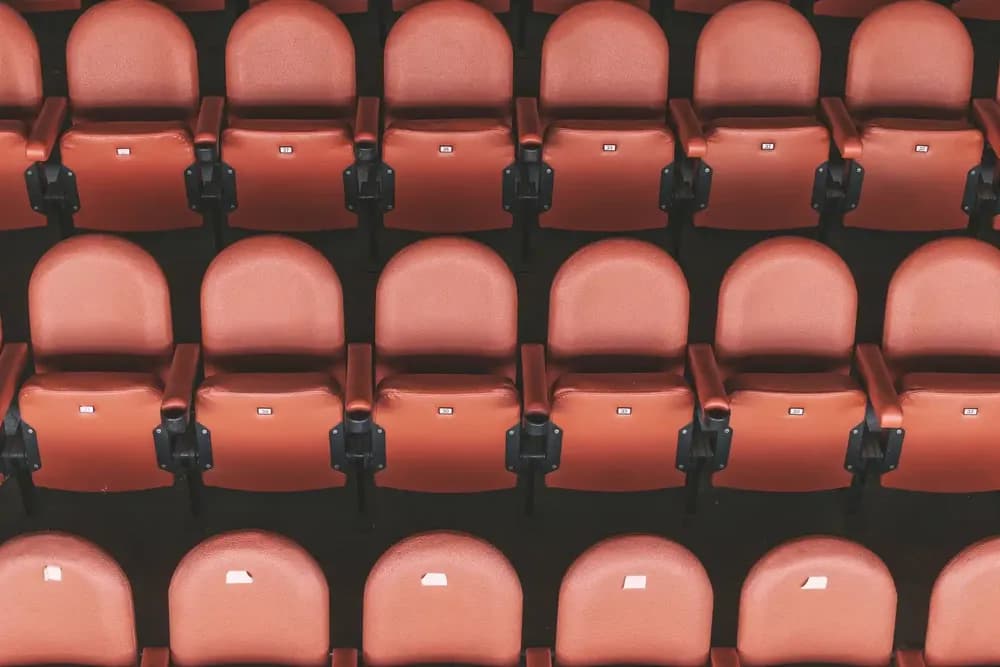 Ambla Contract Fabrics - Ambla Lite Pillar Box - Stadium Seating