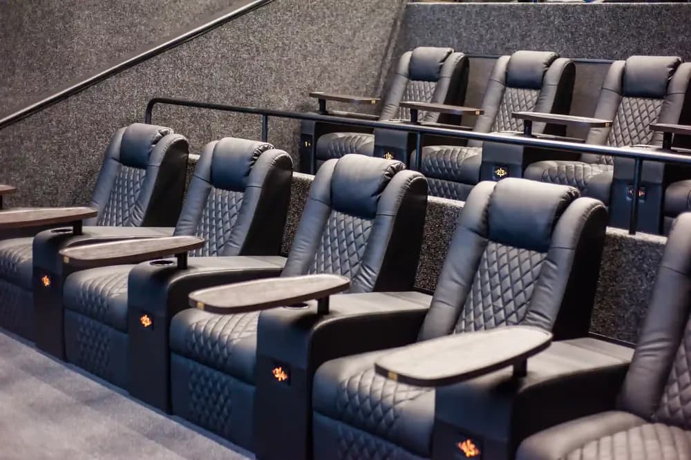 Ambla Contract Fabrics - Richmond Black - Cinema Seating