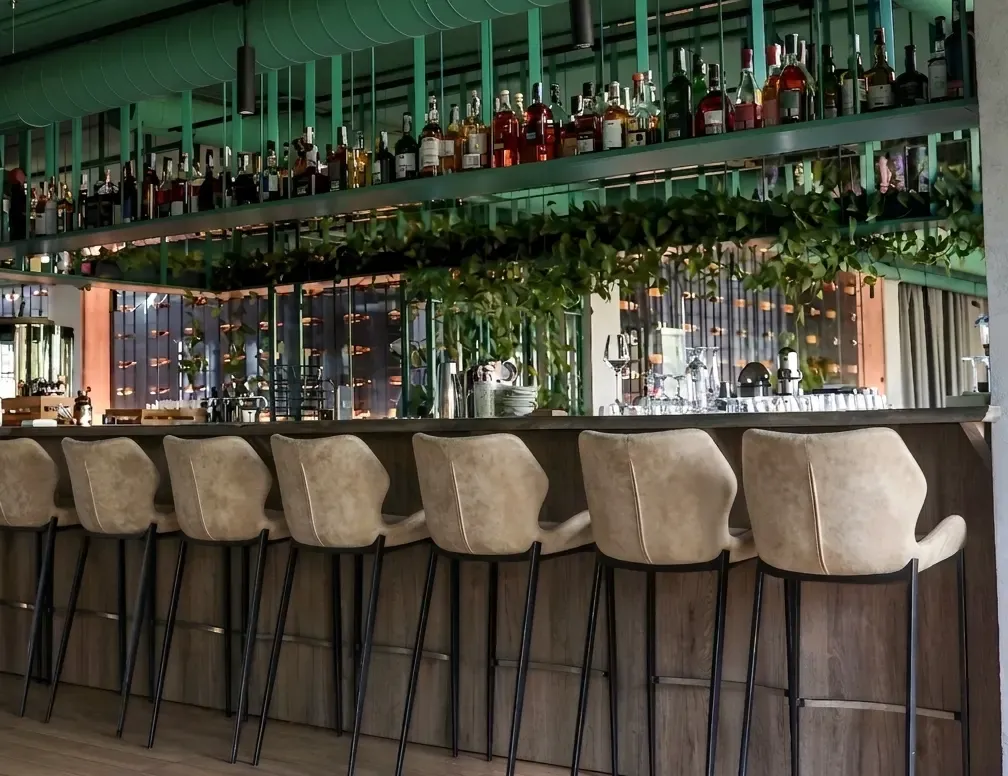 Ambla Contract Fabrics - Munro Keen - Bar Stools