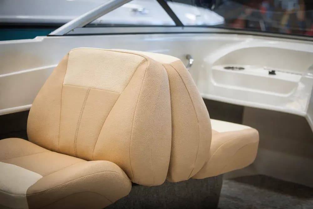 Ambla Contract Fabrics - Exmoor Holincote - Private Boat Lounge Seating