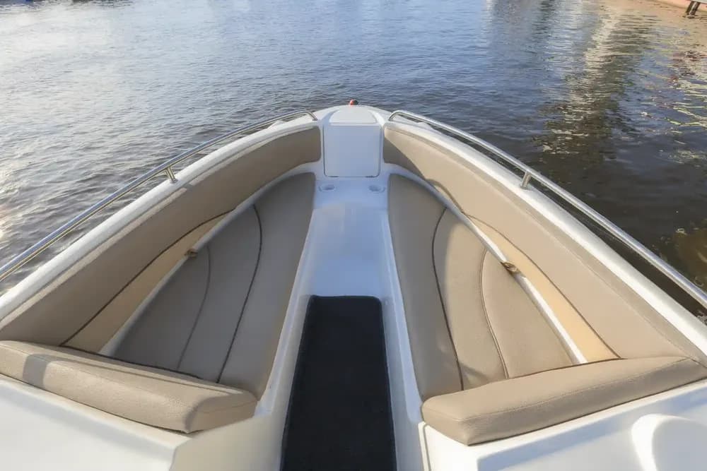 Ambla Contract Fabrics - Richmond Truffle - Private Boat Lounge Seating