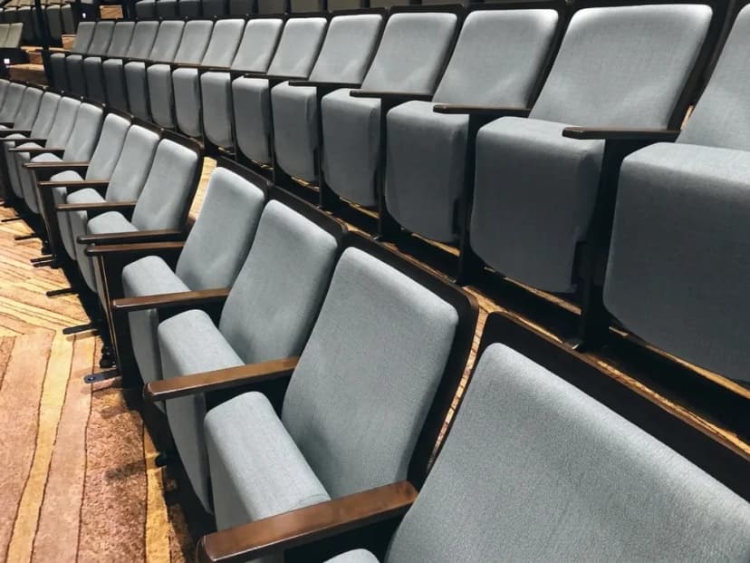 Ambla Contract Fabrics - Irish Linen Strangford - Theatre Seating