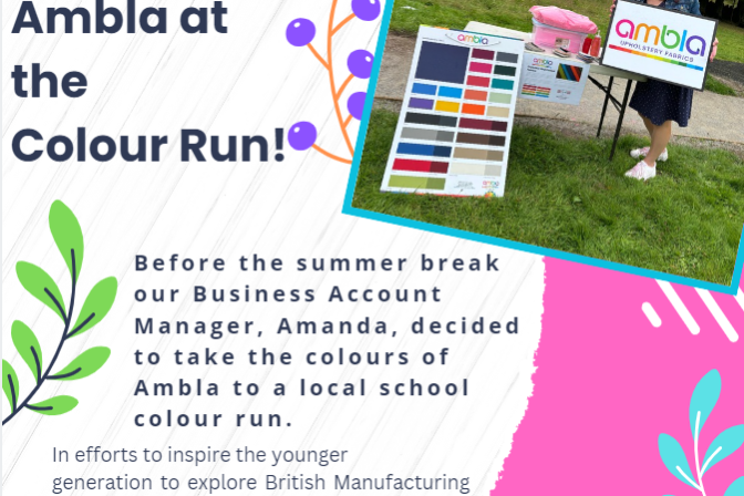 Ambla at the Colour Run!