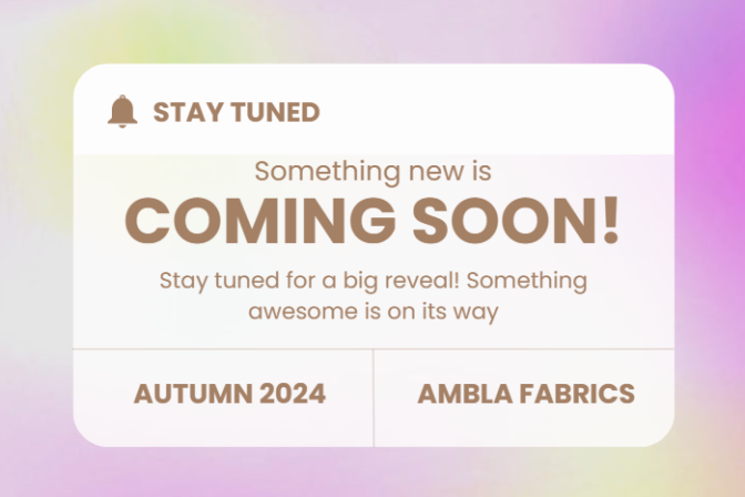 Something new is coming!…