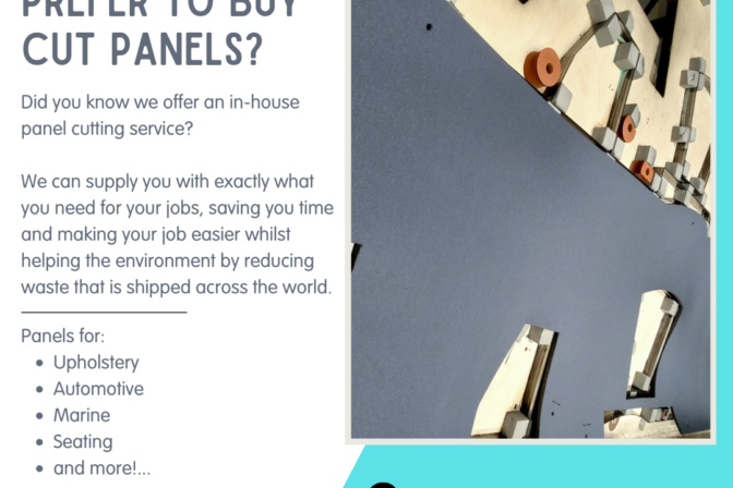 Ask us about our panel cutting service!